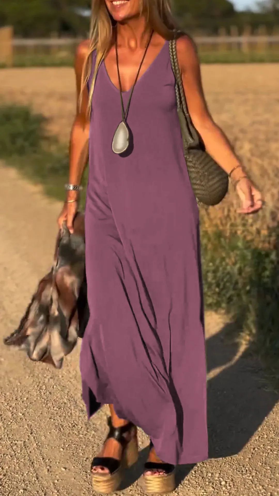 Female Sexy Trend V-neck Strap Dress