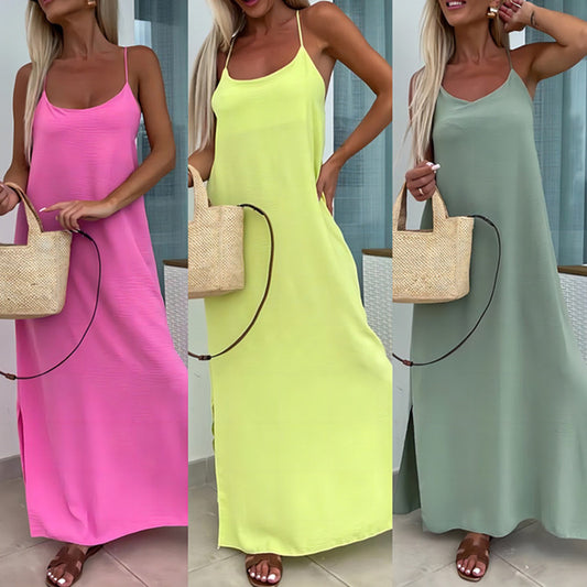 Loose Suspenders Plus Size Holiday Dress Women